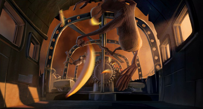 Madagascar 3: Europe's Most Wanted Concept Art by Travis Koller