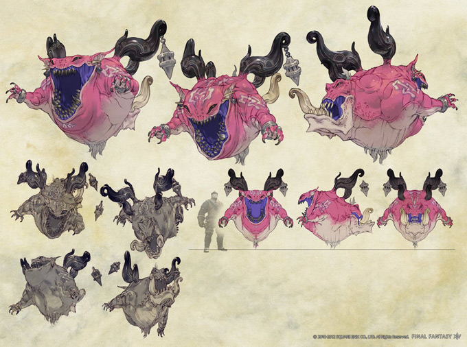 Final Fantasy XIV Online Concept Art