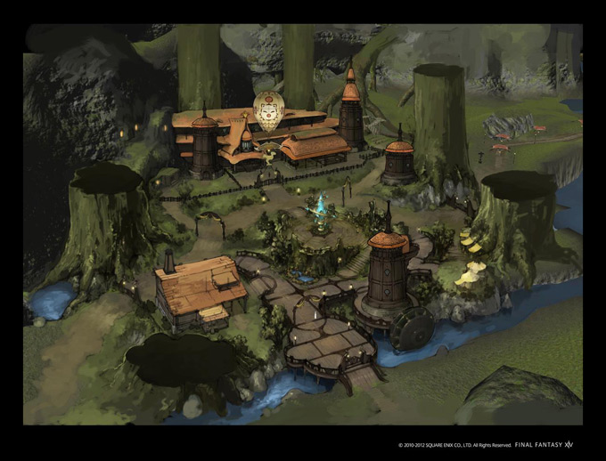 Final Fantasy XIV Online Concept Art