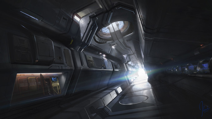 Halo 4 Live-Action Trailer Concept Art by Jonathan Bach