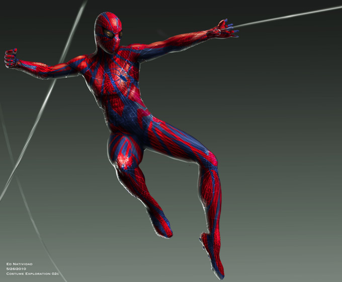 The Amazing Spider-Man Concept Art by Ed Natividad