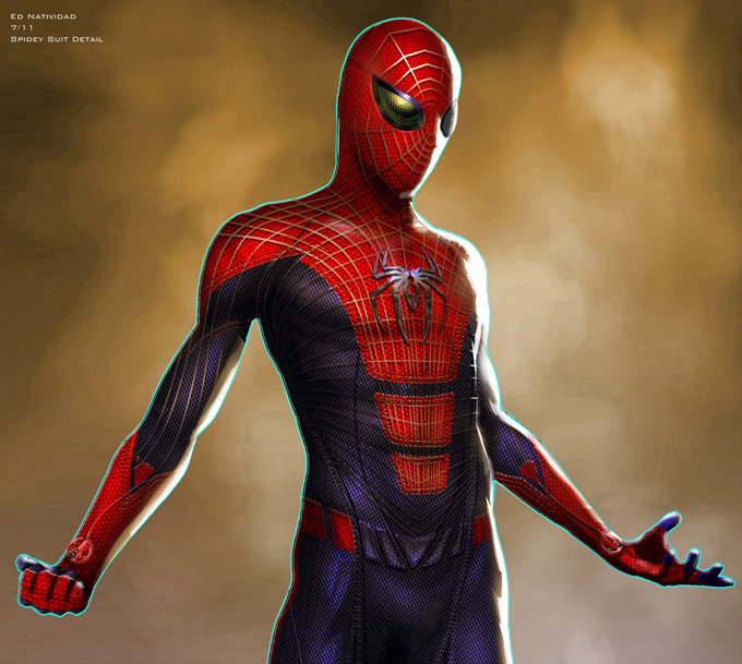 amazing spider man game concept art