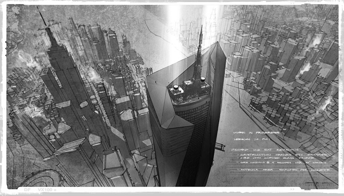 The Amazing Spider-Man Concept Art by George Hull