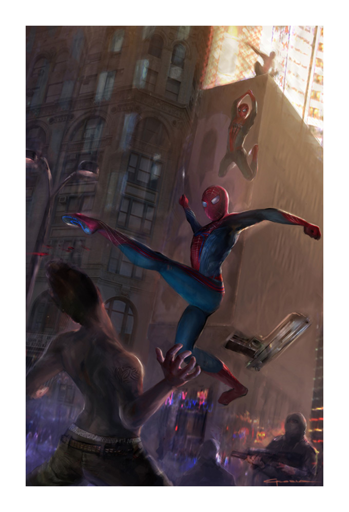 The Amazing Spider-Man Concept Art by Gloria Shih