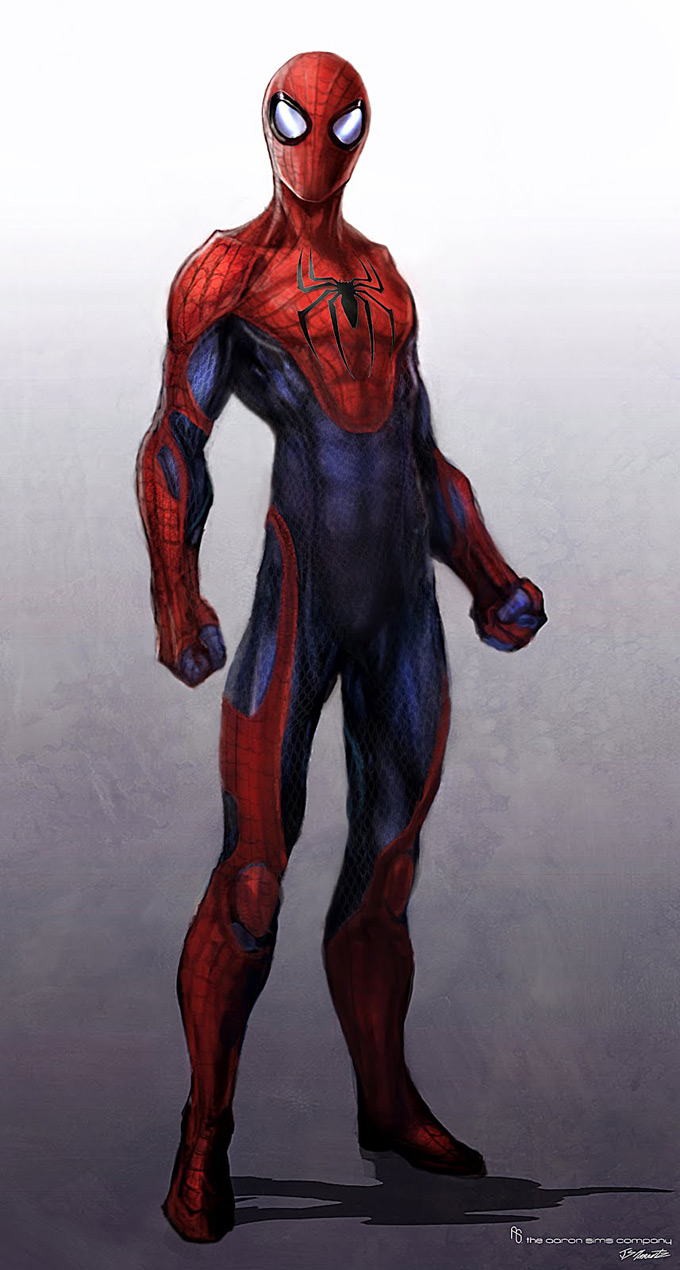 The Amazing Spider-Man Concept Art by Jerad S. Marantz