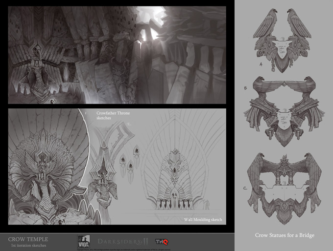 Darksiders II Concept Art by Jonathan Kirtz