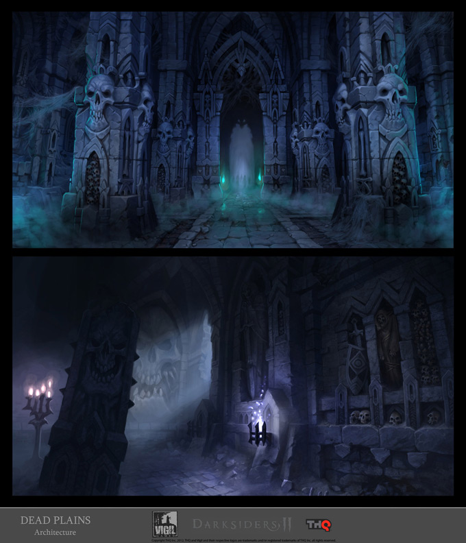 Darksiders II Concept Art by Jonathan Kirtz