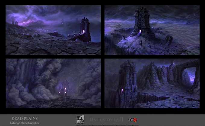 Darksiders II Concept Art by Jonathan Kirtz