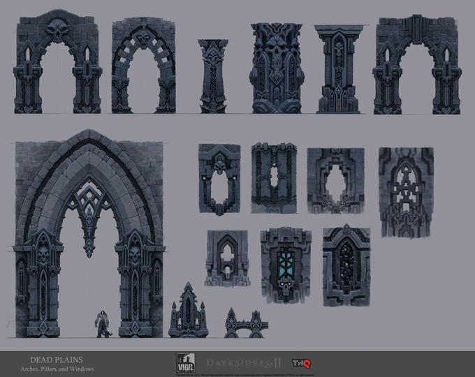 Darksiders II Concept Art by Jonathan Kirtz