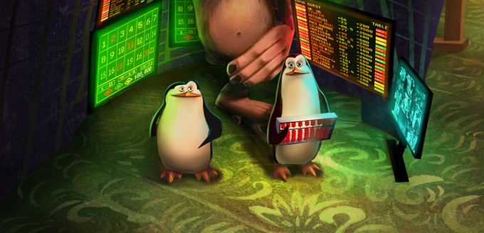 Madagascar 3: Europe's Most Wanted Concept Art by Chin Ko