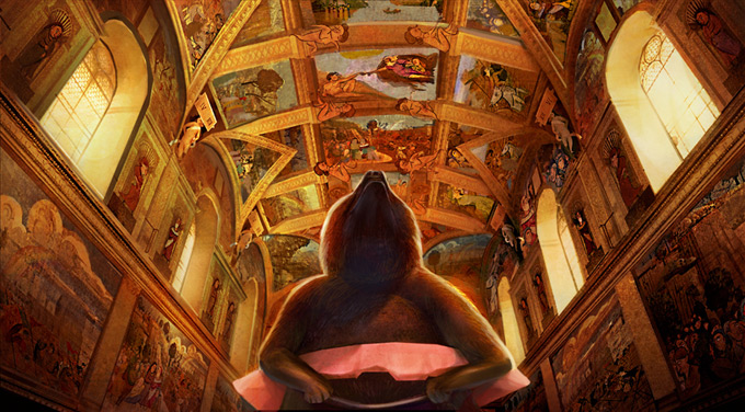 Madagascar 3: Europe's Most Wanted Concept Art by Chin Ko