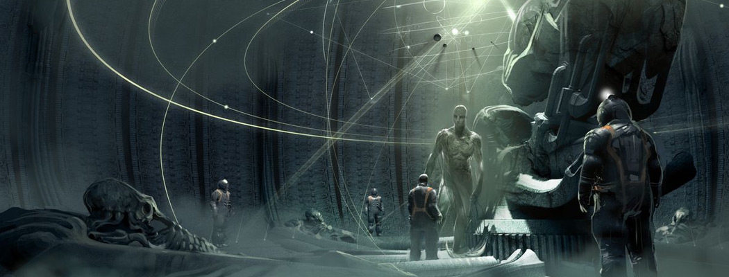 Prometheus Concept Art by David Levy | Concept Art World