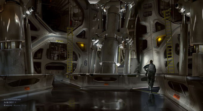 Total Recall Concept Art By Ed Natividad Concept Art World