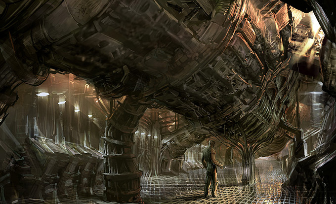 Dead Space Concept Art by Jason Courtney