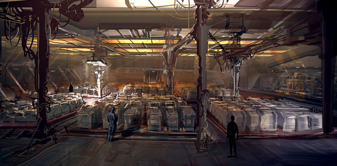Dead Space Concept Art by Jason Courtney