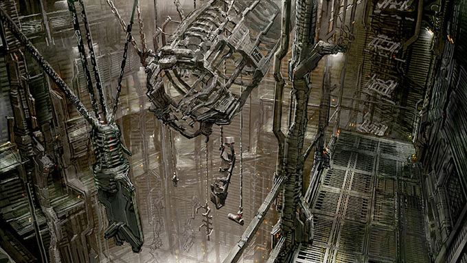 Dead Space Concept Art by Jason Courtney