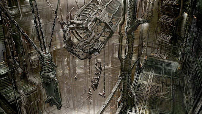 Hangar Gate Art - Dead Space Art Gallery