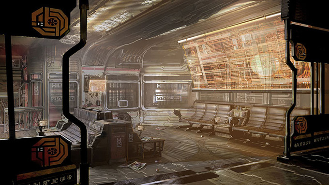 Dead Space Concept Art by Jason Courtney