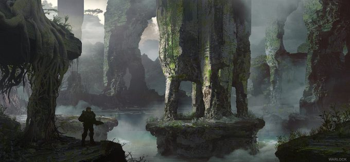 layne johnson concept art Halo The Master Chief Collection 02