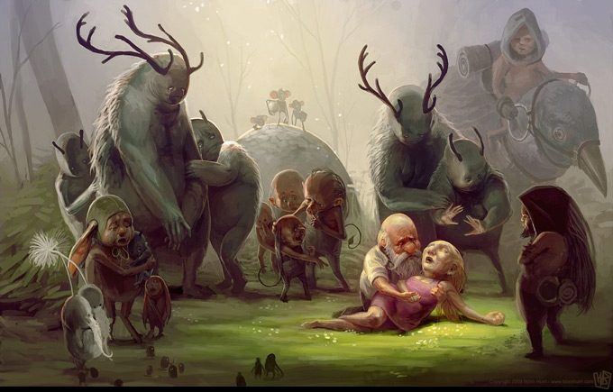 Björn Hurri Concept Art and Illustration