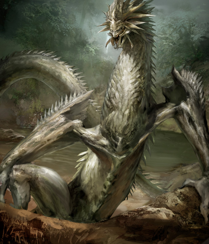 Dragon Concept Art by Gloria Shih