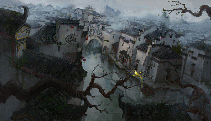 Wang Rui Concept Art and Illustration