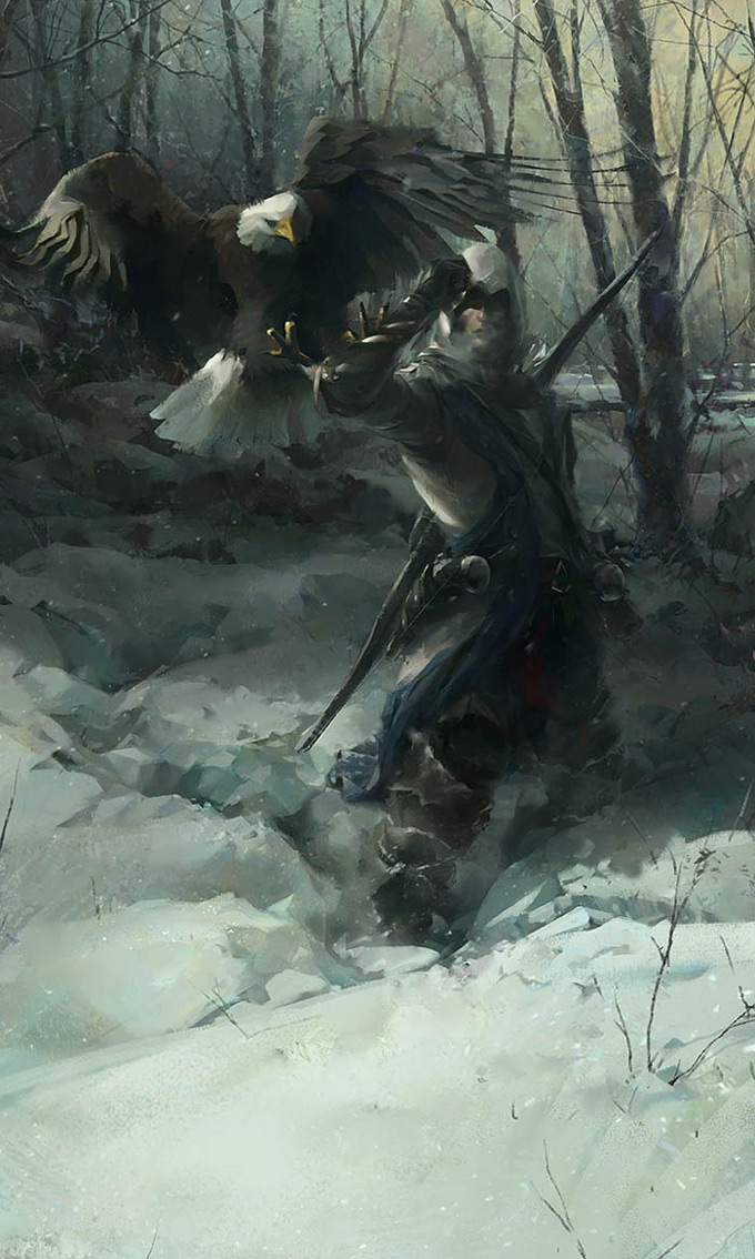 Assassin's Creed III Concept Art by William Wu