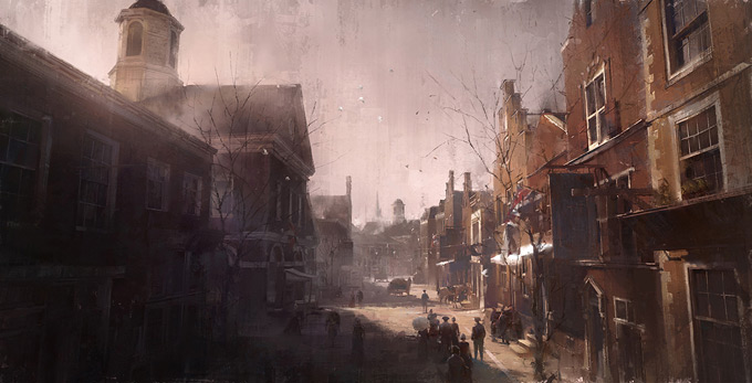Assassin's Creed III Concept Art by William Wu