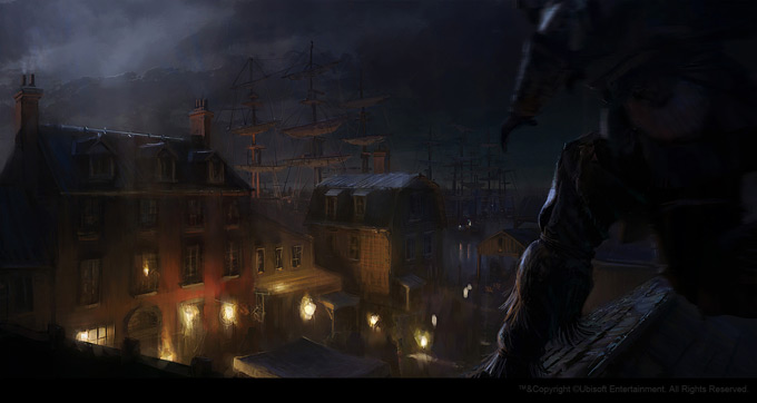 Assassin’s Creed III Concept Art by Gilles Beloeil