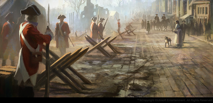 Assassin’s Creed III Concept Art by Gilles Beloeil