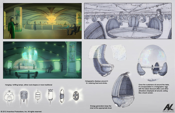 Cloud Atlas Concept Art by Adam Kuczek