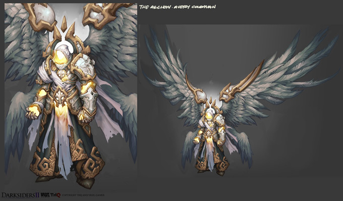 Darksiders Angel Concept Art