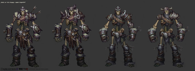 Darksiders 2 Concept Art by Avery Coleman