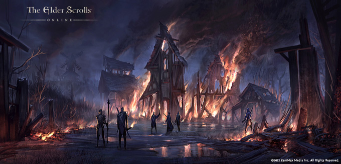 The Elder Scrolls Online Concept Art by Jeremy Fenske