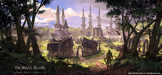 The Elder Scrolls Online Concept Art by Jeremy Fenske
