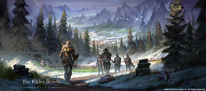 The Elder Scrolls Online Concept Art by Jeremy Fenske