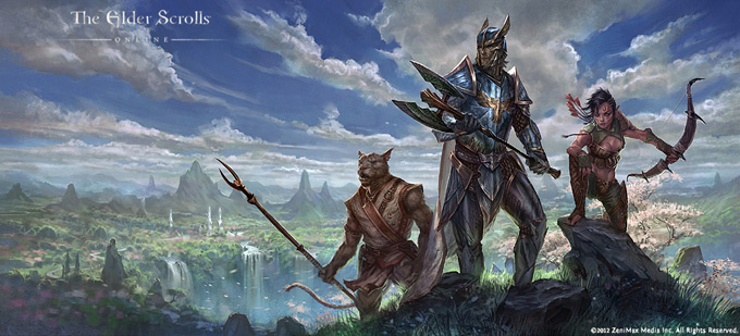 The Elder Scrolls Online Concept Art by Jeremy Fenske