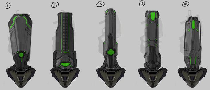 Halo 4 Conept Art by Paul Richards