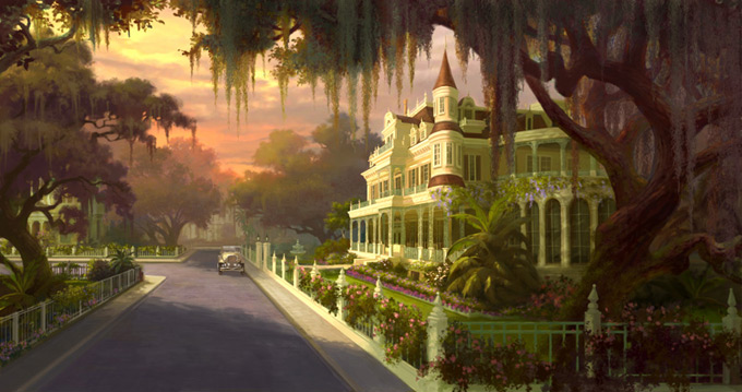 Lisa Keene Concept Art - Princess and the Frog