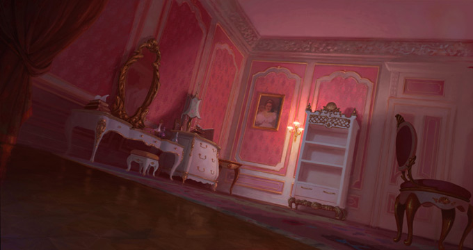 Lisa Keene Concept Art and Illustration  - Princess and the Frog