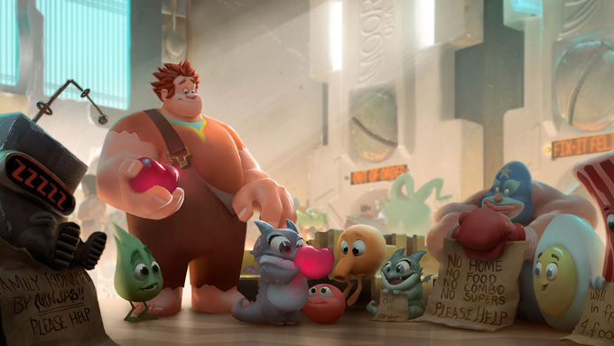 Wreck-It Ralph Conept Art and Illustrations by Walt Disney Animation Studios