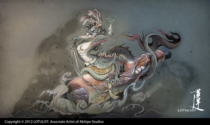 Wu Yang(Lotuslist) Illustration - Akitipe Studios