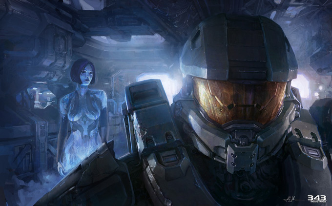 Halo 4 Concept Art by John Wallin Liberto