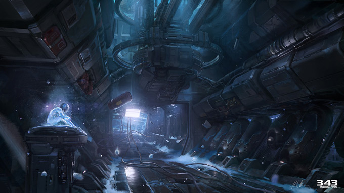 Halo 4 Concept Art by John Wallin Liberto