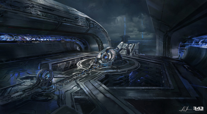 Halo 4 Concept Art by John Wallin Liberto