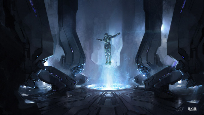 Halo 4 Concept Art by John Wallin Liberto