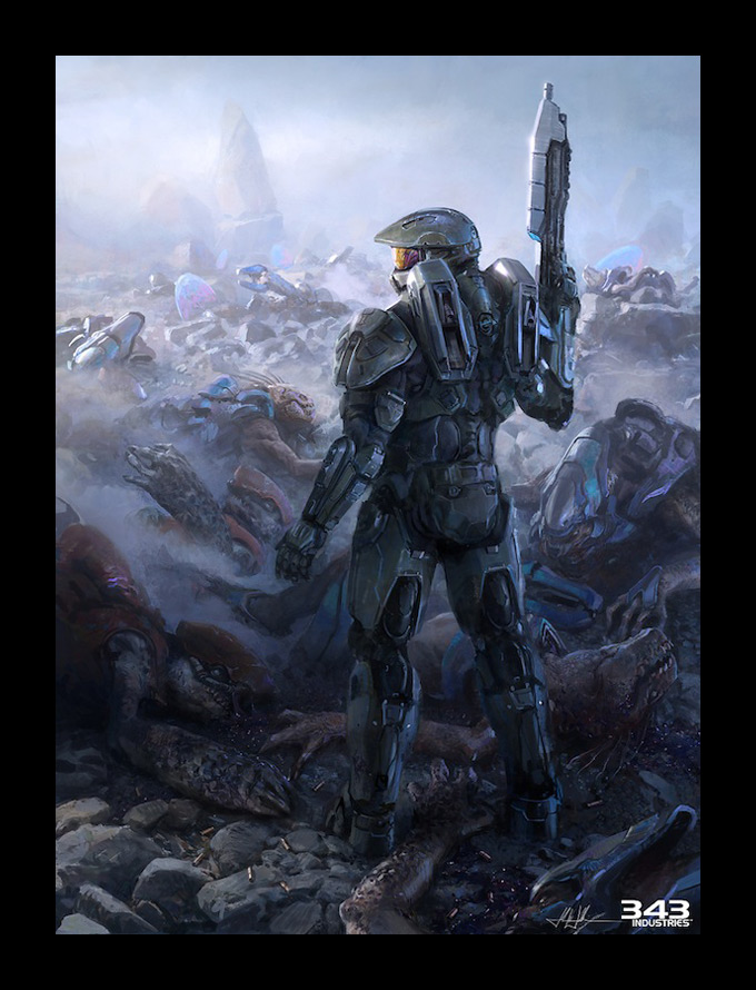 Halo 4 Concept Art by John Wallin Liberto | Concept Art World