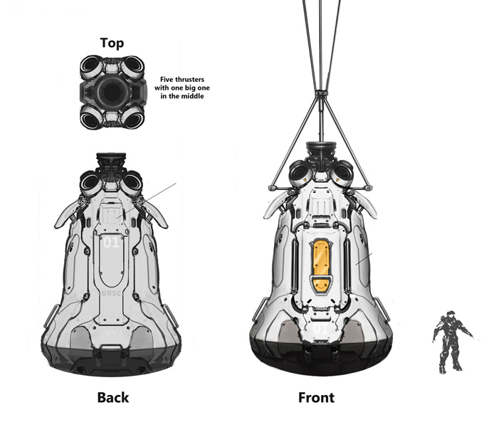 Halo 4 Concept Art by Josh Kao