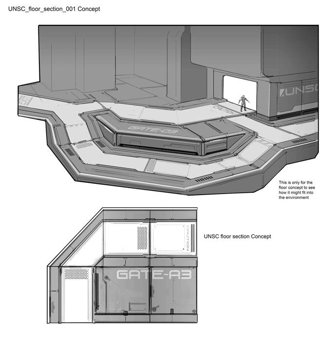 Halo 4 Concept Art by Josh Kao