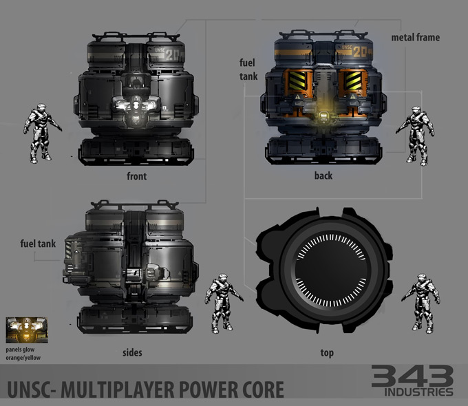 Halo 4 Concept Art by Kory Lynn Hubbell